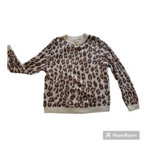 Target A New Day Leopard Long Sleeve top size M